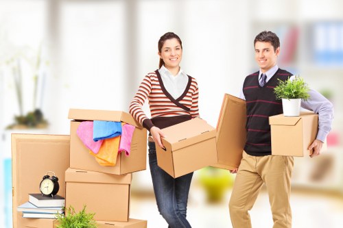 Preparation checklist and moving supplies for a house move