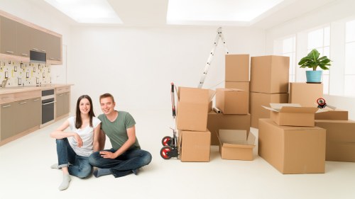 Local movers handling furniture with care in West London