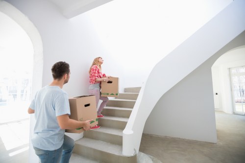Local movers handling a flat relocation in Ealing