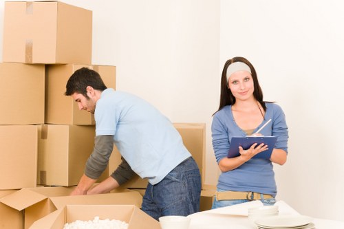 Van service supporting a small business delivery in Ealing