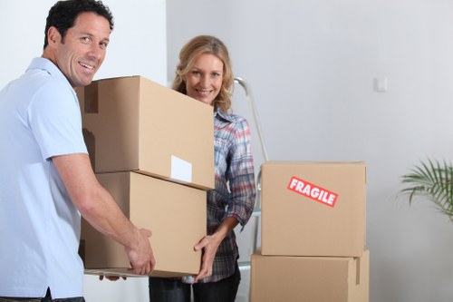 Student moving service supporting a flat move in Ealing
